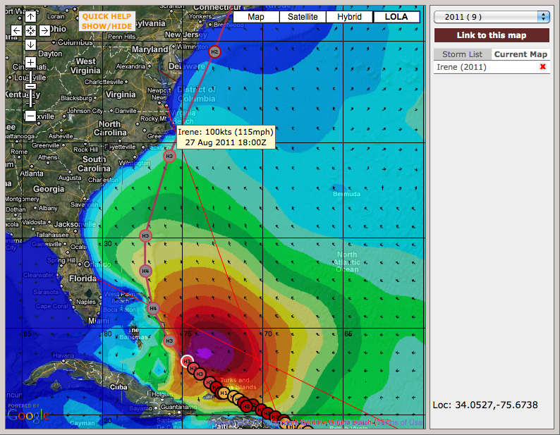 Buoyweather Hurricane Model Tutorial  BUOYWEATHER.COM