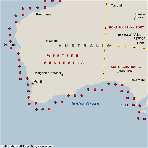 Western Australia Marine Weather Forecast | BUOYWEATHER.COM