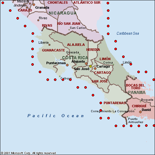 Costa Rica Marine Weather Forecast | BUOYWEATHER.COM